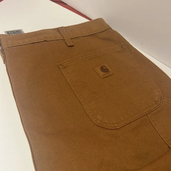 Carhartt Men's Loose Fit Washed Duck Utility Work Pant - Picture 7 of 11